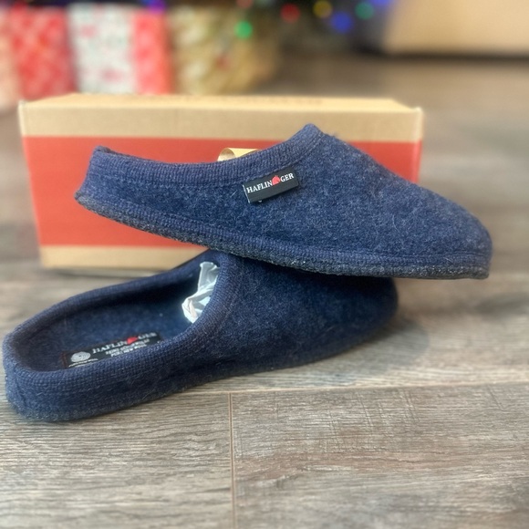 German real Wool Ugg Slippers Loafers - Winter Clogs - Picture 2 of 4